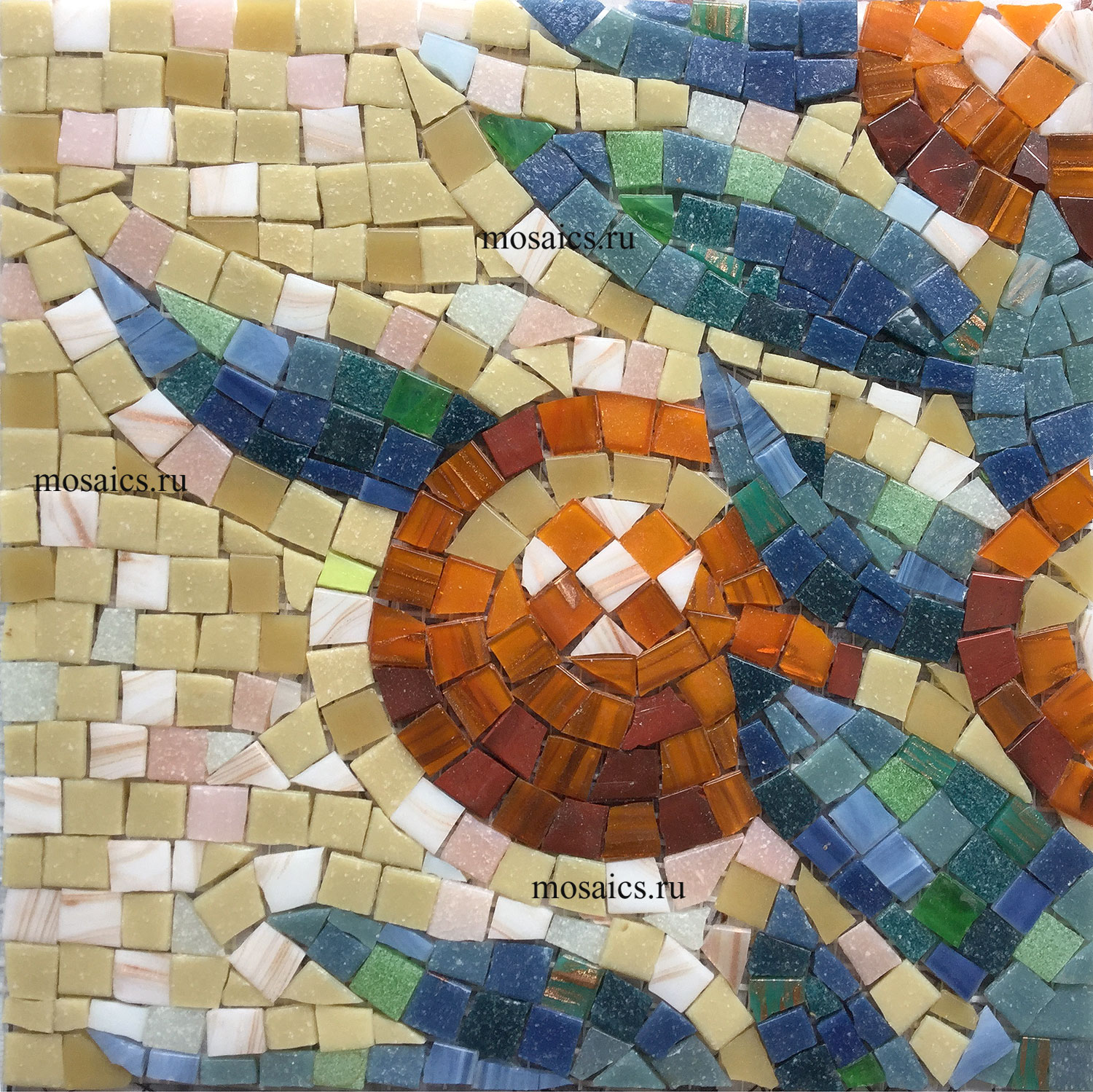 Мозаика. Изготовление картины из мозаики sicis, стеклянная мозаика, панно - как выкладывать мозаику
